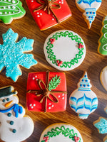 Hand Piped Sugar Cookies (12)